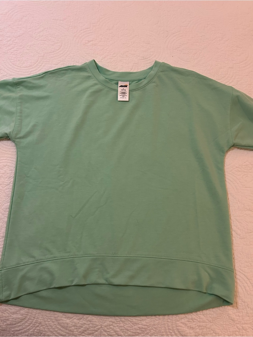 Avia Mint Green Long Sleeve Top